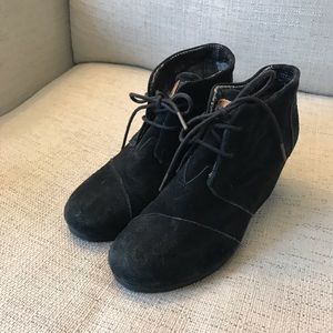 TOMS Wedge Booties